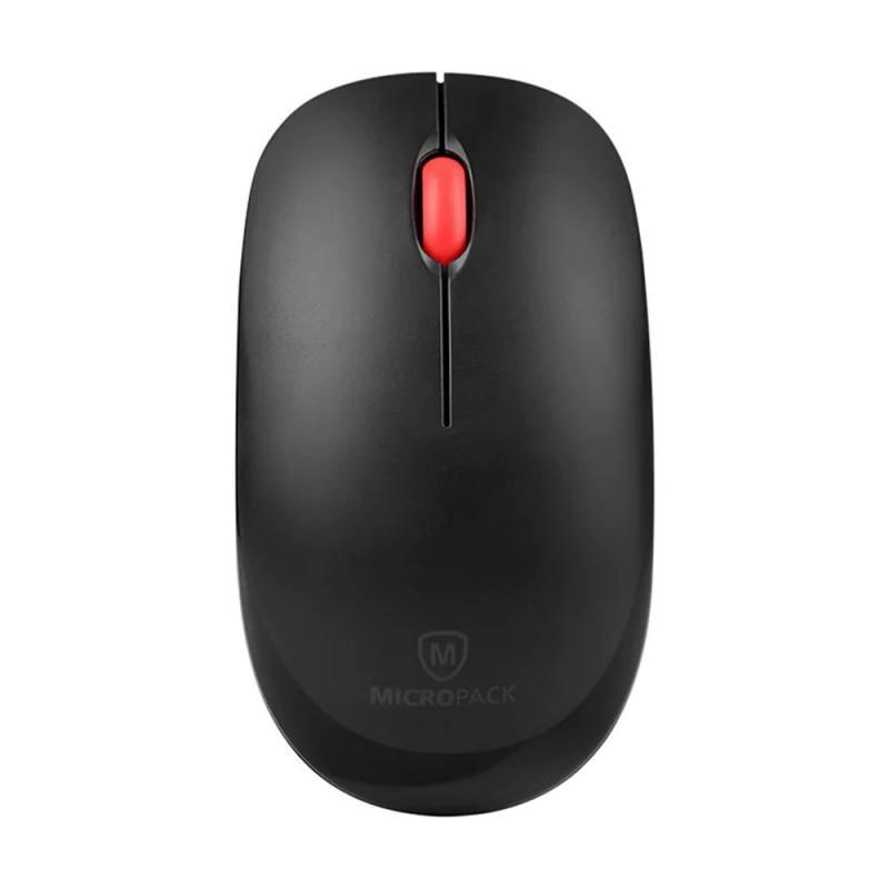 MOUSE (เมาส์) MICROPACK MP-702W WIRELESS MOUSE (BLACK)