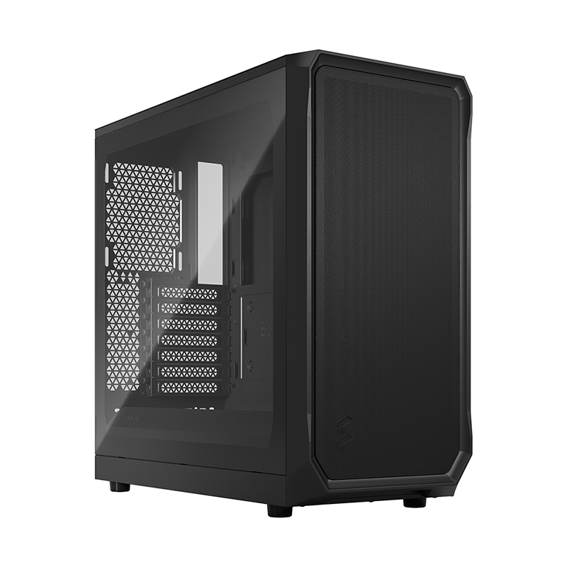 CASE (เคส) FRACTAL DESIGN FOCUS 2 TG CLEAR TINT (BLACK)(ATX)