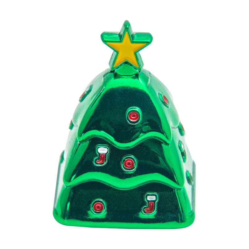 KEYCAP (คีย์แคป) LOGA METALLIC KEYCAP : MERRY CHRISTMAS 2023 - CHRISTMAS TREE