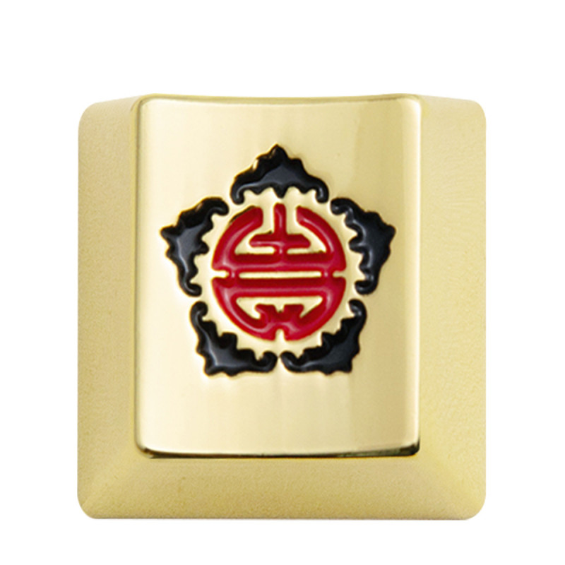 KEYCAP (คีย์แคป) LOGA WU-FU : CHINESE TALISMAN METALLIC KEYCAP