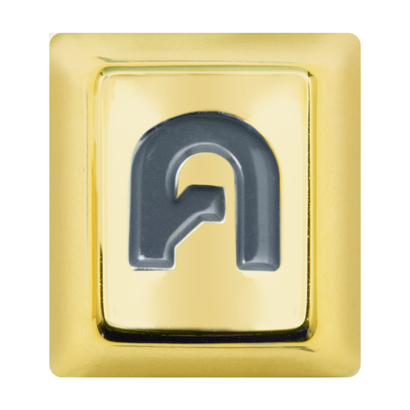 KEYCAP (คีย์แคป) LOGA METALLIC KEYCAP : รุ่นตัวอักษร “ค“ (THE ALPHABET ค ) - GREY