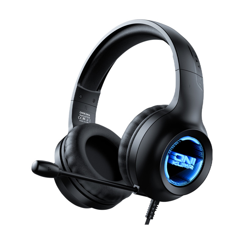 HEADSET (หูฟัง) ONIKUMA X36 GAMING HEADPHONE RGB 3.5MM (BLACK) (2Y)