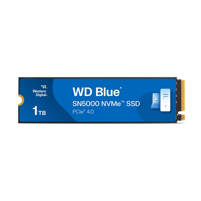 M.2 (เอสเอสดี) WD BLUE SN5000 1TB PCIe/NVMe GEN4 (WDS100T4B0E) (5Y)