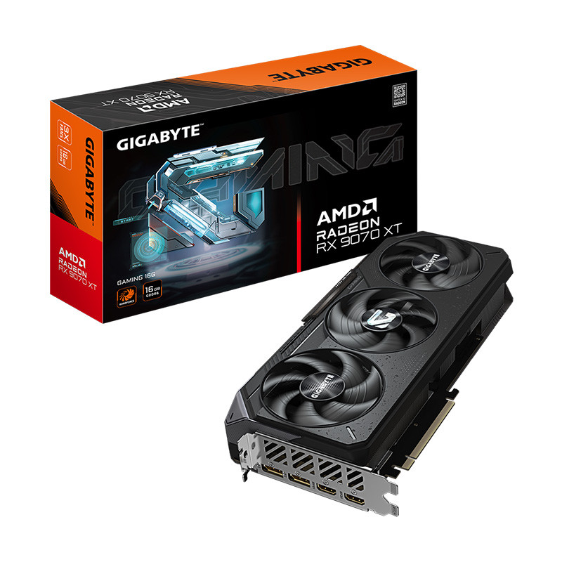 VGA(การ์ดจอ) GIGABYTE RADEON RX 9070 XT GAMING - 16GB GDDR6 (GV-R9070XTGAMING-16GD) (3Y)