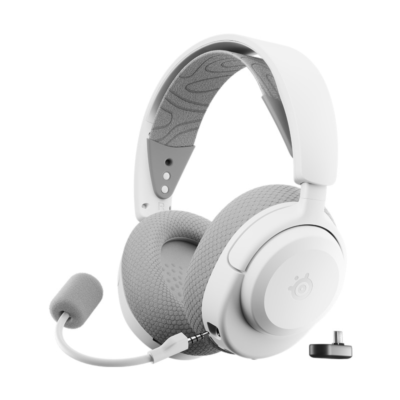 HEADSET (หูฟัง) STEELSERIES ARCTIS NOVA 3P WIRELESS (WHITE) (2Y)