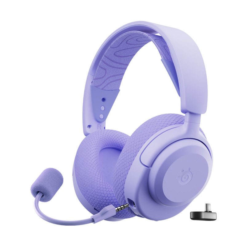 HEADSET (หูฟัง) STEELSERIES ARCTIS NOVA 3P WIRELESS (LAVENDER) (2Y)