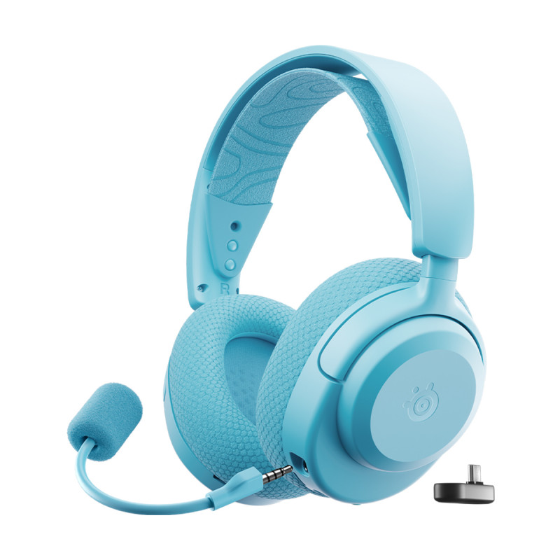 HEADSET (หูฟัง) STEELSERIES ARCTIS NOVA 3P WIRELESS (AQUA) (2Y)