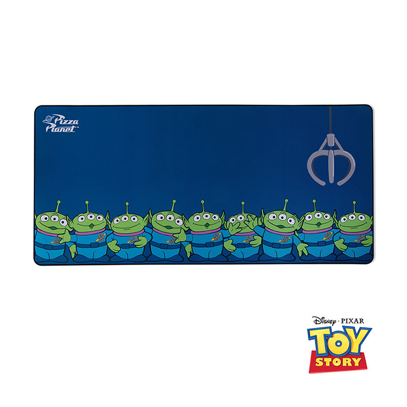 MOUSE PAD (แผ่นรองเมาส์) LOGA TOY STORY COLLECTION (ALIENS PIZZA PLANET)