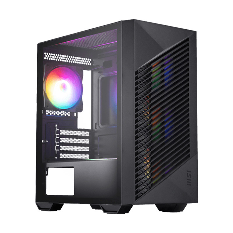 CASE (เคส) MSI PRO FORGE M050A (BLACK)(mATX) (1Y)