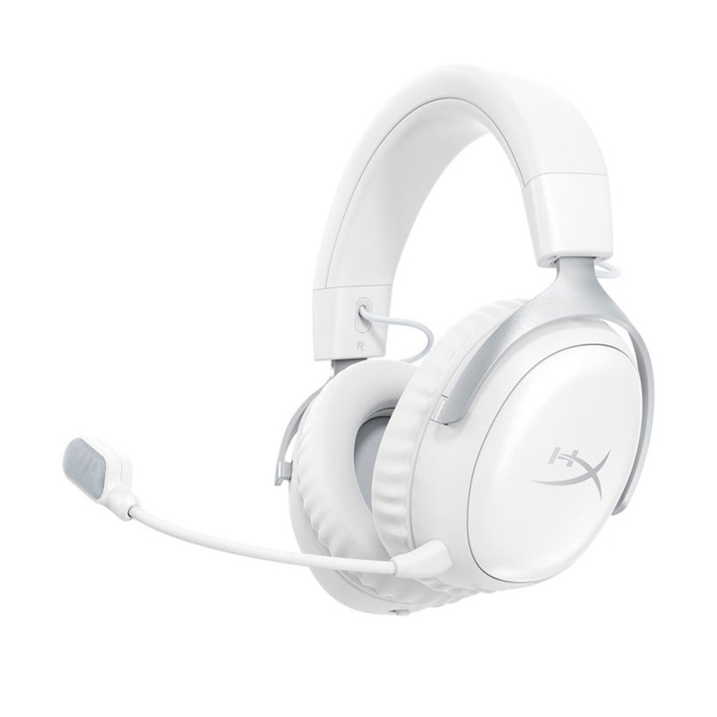 HEADSET (หูฟัง) HyperX CLOUD III S WIRELESS : WHITE (AX6G1AA) (2Y)