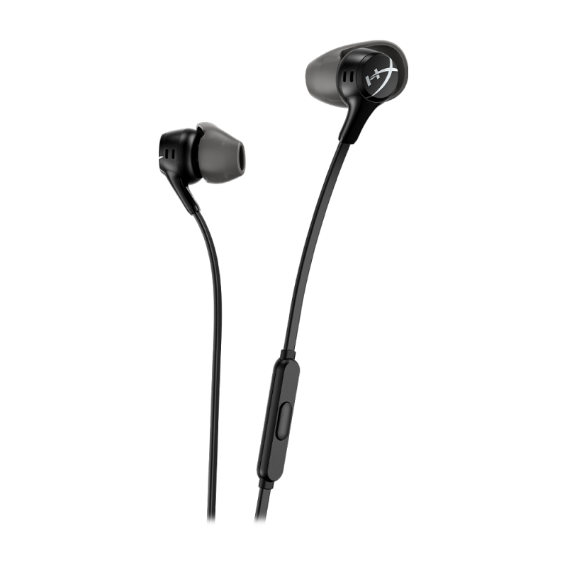 HEADSET (หูฟัง) HyperX CLOUD EARBUDS II - BLACK (70N24AA)