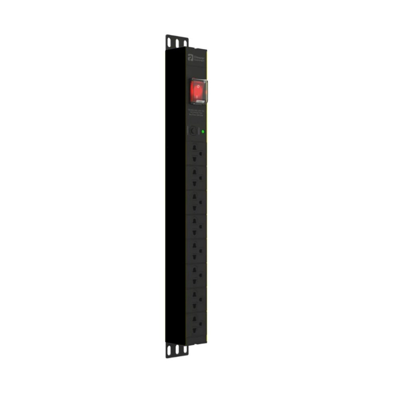 EXTENSION SOCKET (ปลั๊กไฟ) POWERCONNEX 8-WAY (PCX-C5PHTTS-TS08B)(3M) (5Y)