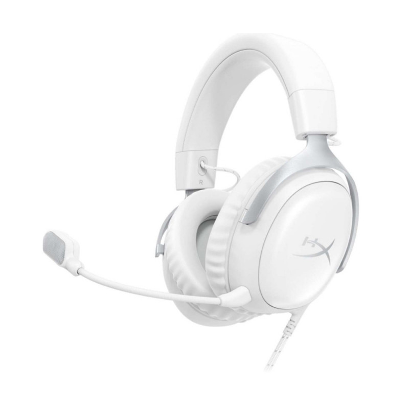 HEADSET (หูฟัง) HyperX CLOUD III WHITE (BS7C1AA) (2Y)