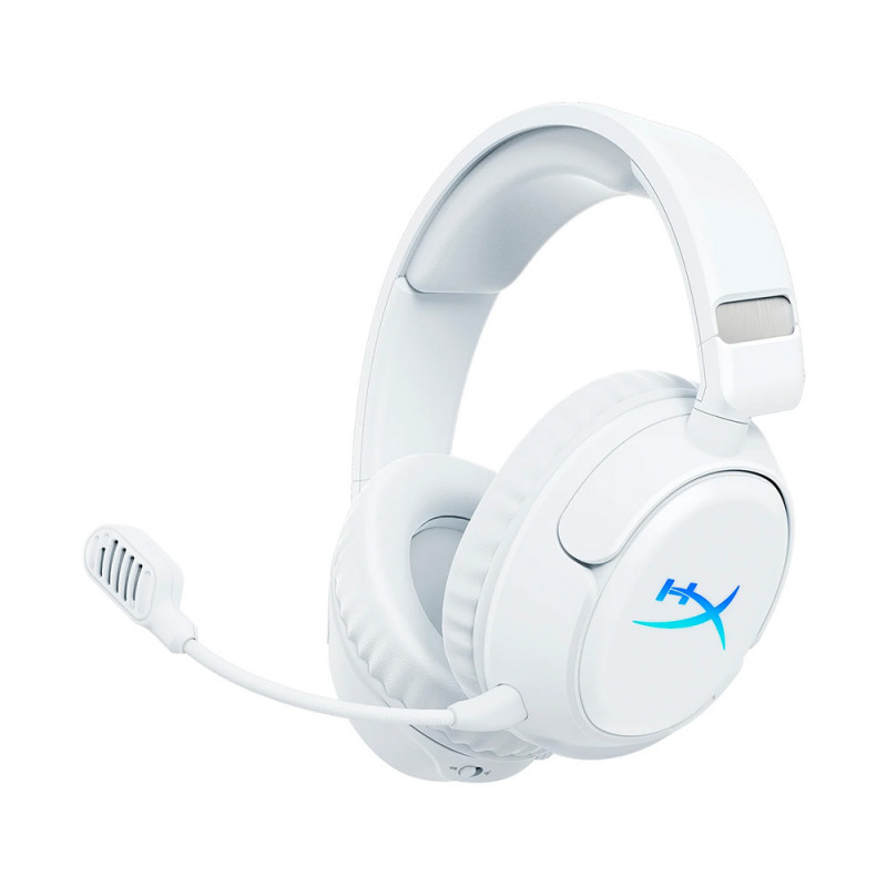 HEADSET (หูฟัง) HyperX CLOUD FLIGHT 2 WIRELESS  WHITE (B5VC5AA) (2Y)