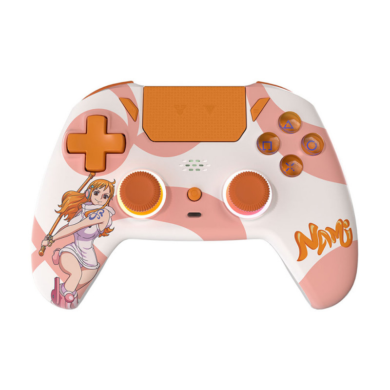 JOYSTICK (จอยสติ๊ก) FANTECH X ONE PIECE GAMEPAD WGP14V2 WIRELESS MULTI PLATFORM NAMI (1Y)