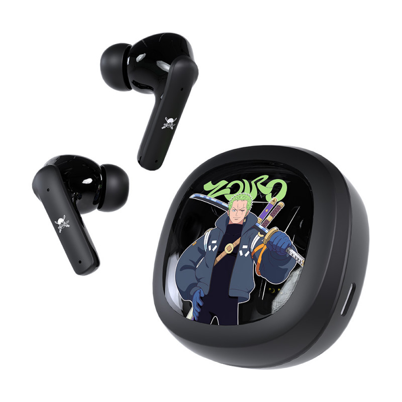 HEADSET (หูฟัง) FANTECH X ONE PIECE ANC TWS FT20 ZORO (IN EAR) (1Y)