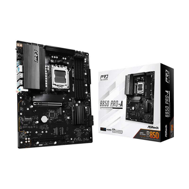 MAINBOARD (เมนบอร์ด)(AM5) ASROCK B850 PRO-A (3Y)