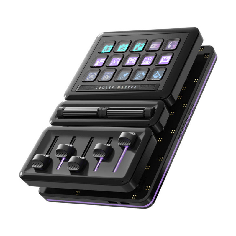 STREAM DECK (แผงปุ่มคุมระบบ) COOLER MASTER MASTER HUB CREATOR KIT (MHSK13AA00) (2Y)