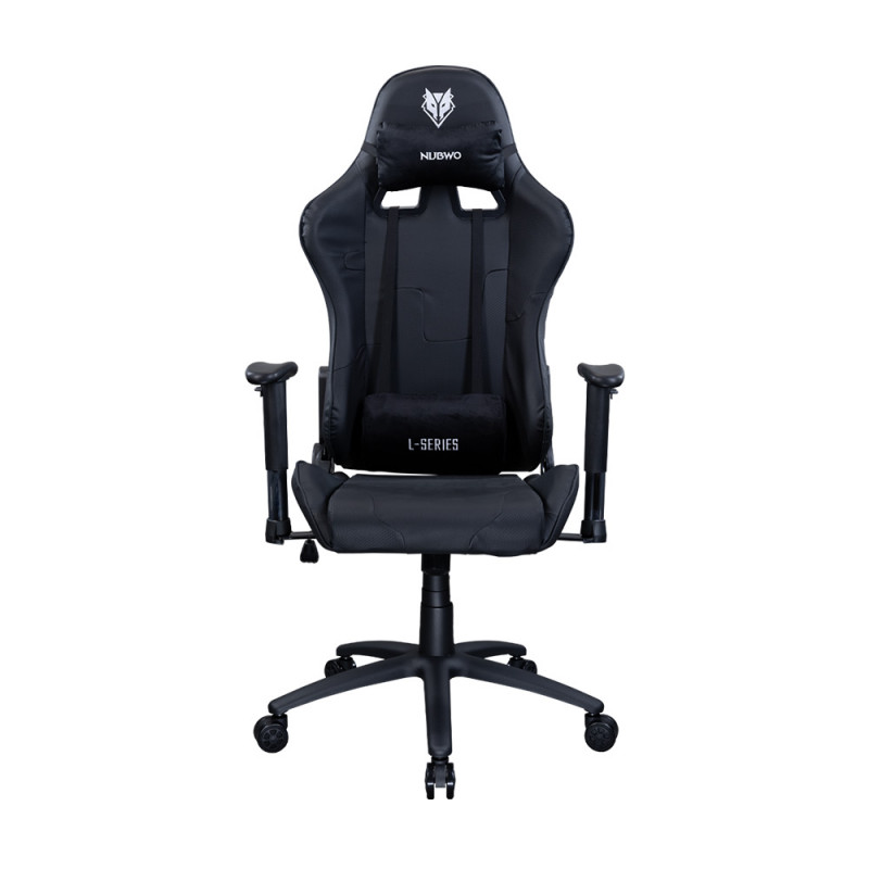 [BY ORDER] GAMING CHAIR (เก้าอี้เกมมิ่ง) NUBWO CASTOR L011 (SUPER BLACK) (1Y)
