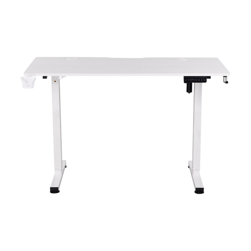 [BY ORDER] GAMING DESK (โต๊ะเกมมิ่ง) NUBWO NDO02 (FULL WHITE) (1Y)