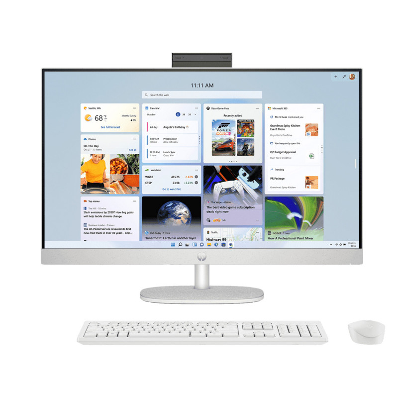 ALL-IN-ONE (ออลอินวัน) HP 27-CR2003D (WHITE) (3Y)