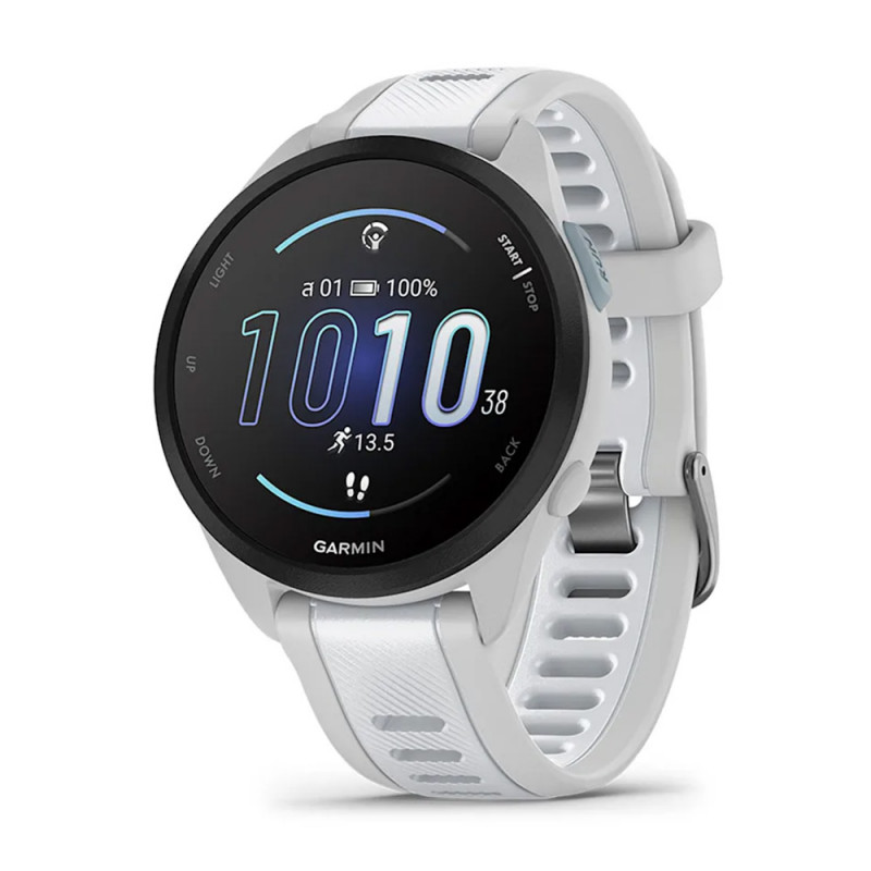 SMART WATCH (สมาร์ทวอทช์) GARMIN FORERUNNER 165 (MIST GREY/WHITESTONE) (2Y)