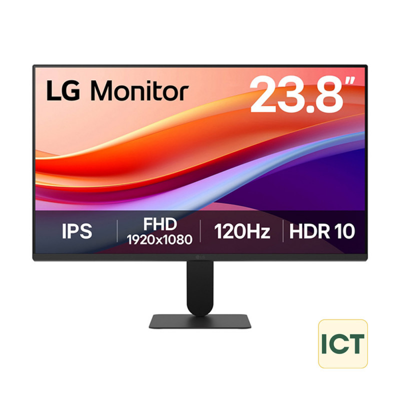 MONITOR (จอมอนิเตอร์) LG 24U411A-B - 23.8 IPS FHD 120Hz (3Y)