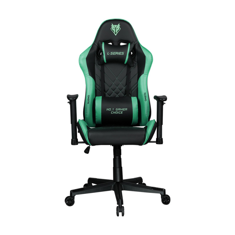 [BY ORDER] GAMING CHAIR (เก้าอี้เกมมิ่ง) NUBWO L117 (GREEN) (1Y)