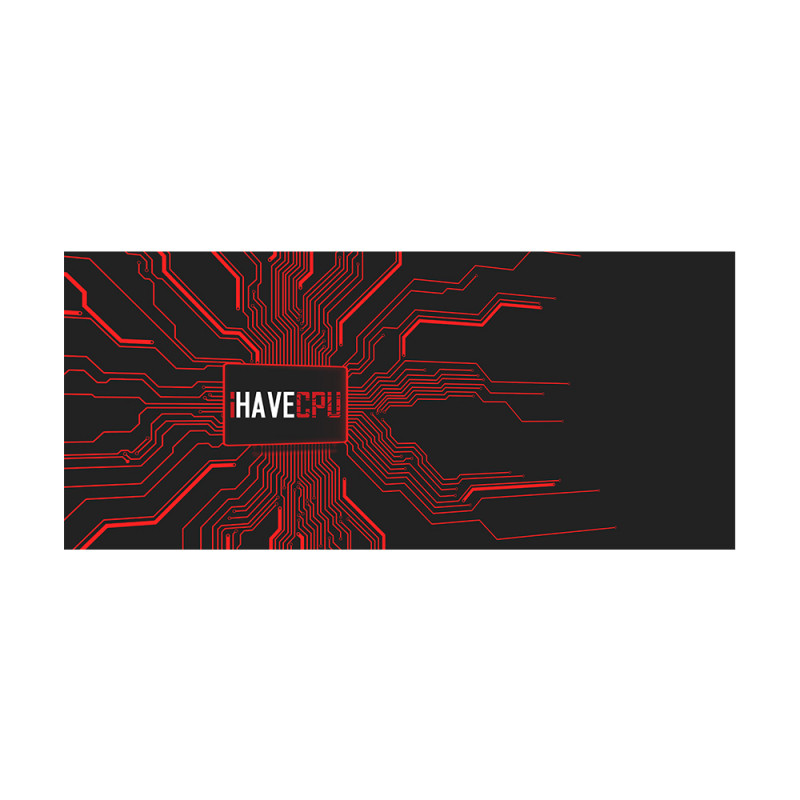 MOUSE PAD (แผ่นรองเมาส์) iHAVECPU MP011 CPU CORE (900 x 400 x 3 mm)