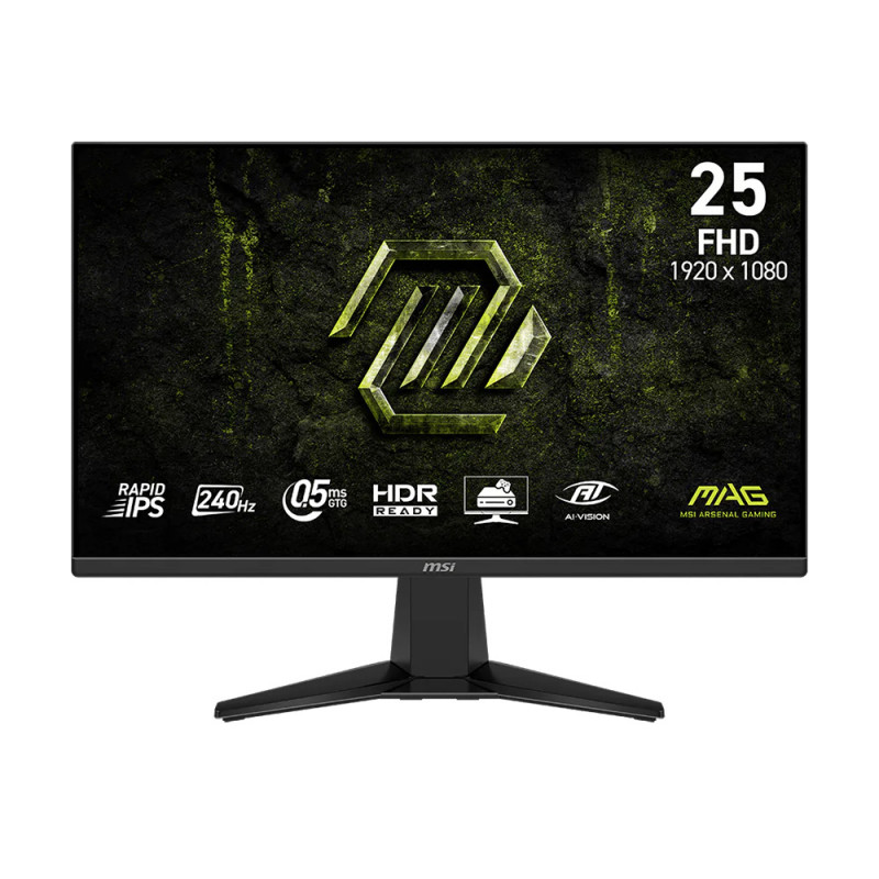 MONITOR (จอมอนิเตอร์) MSI MAG 255F X24 - 24.5 RAPID IPS FHD 240Hz (3Y)