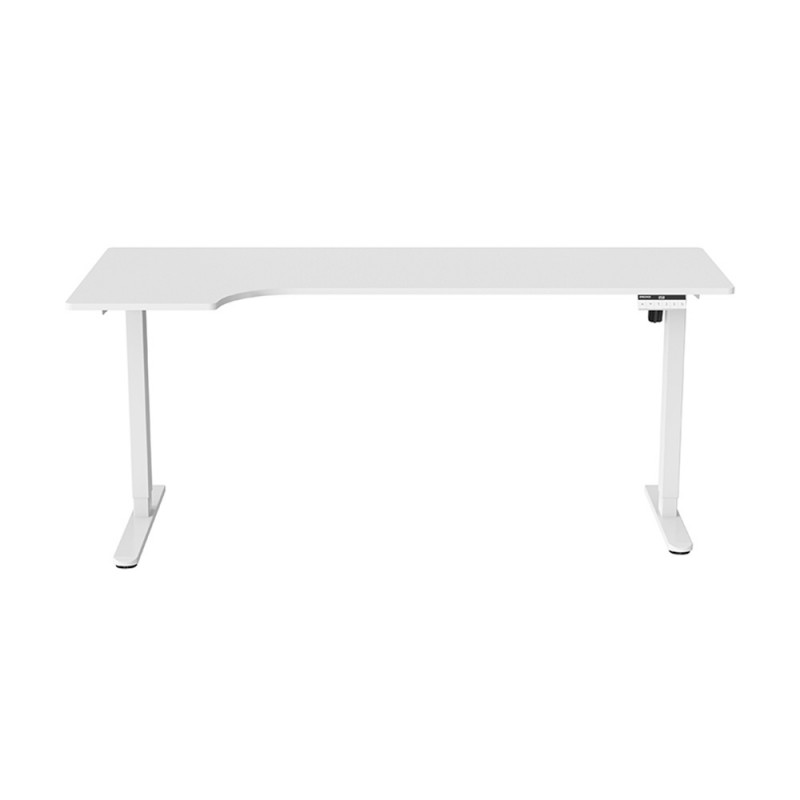 [BY ORDER] GAMING DESK (โต๊ะเกมมิ่ง) ERGONOZ INTEGRA L-SHAPE ELECTRIC STANDING DESK (EGN-ELSTA03-W) (WHITE) (1Y)