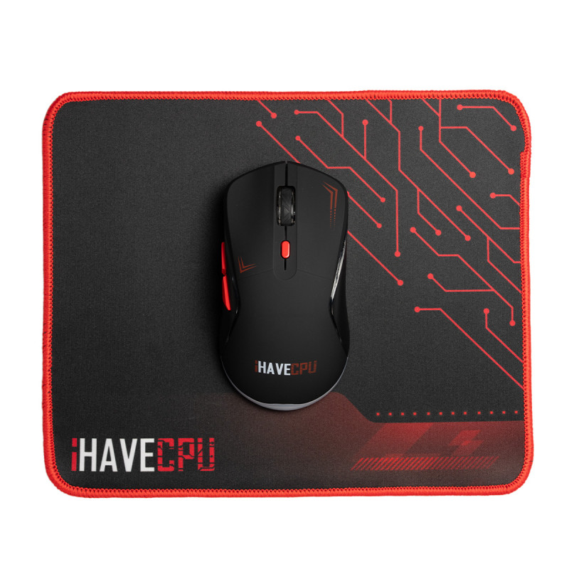 COMBO (เมาส์+แผ่นรองเม้าส์) iHAVECPU MO603M+G1 2IN1 GAMING COMBO (1Y)