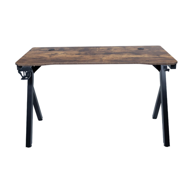 [BY ORDER] GAMING DESK (โต๊ะเกมมิ่ง) NUBWO ND-603 (BLACK WOOD) (1Y)