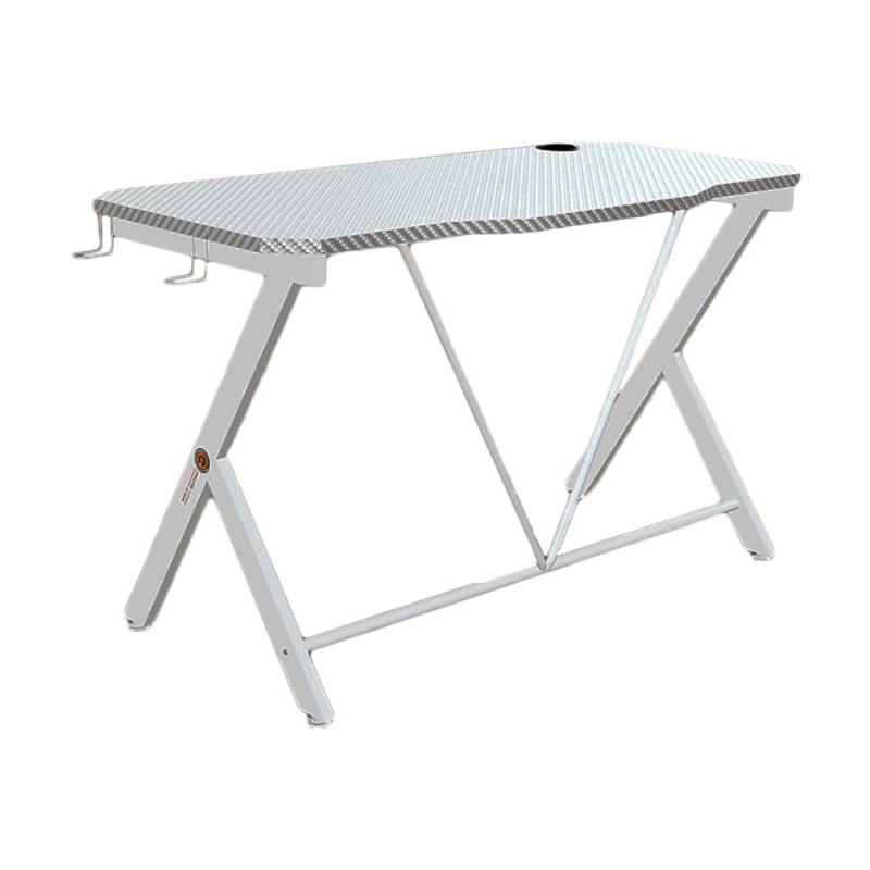 [BY ORDER] GAMING DESK (โต๊ะเกมมิ่ง) NEOLUTION E-SPORT MANTLE II WHITE TOP WHITE FRAME (120 x 60 x 76) (1Y)