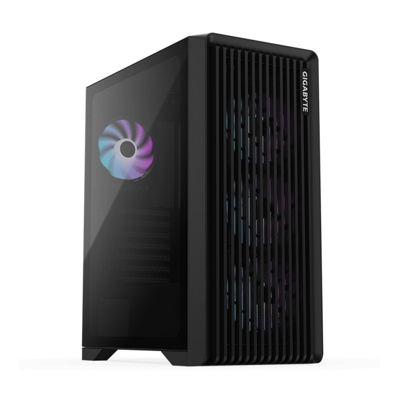 CASE (เคส) GIGABYTE C103 GLASS ARGB (BLACK)(ATX) (1Y)