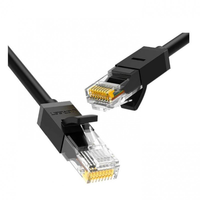 LAN CABLE (สายแลน) UGREEN LAN CAT 6 UTP LAN CABLE 5M (BLACK) (20162-BOX) (2Y)