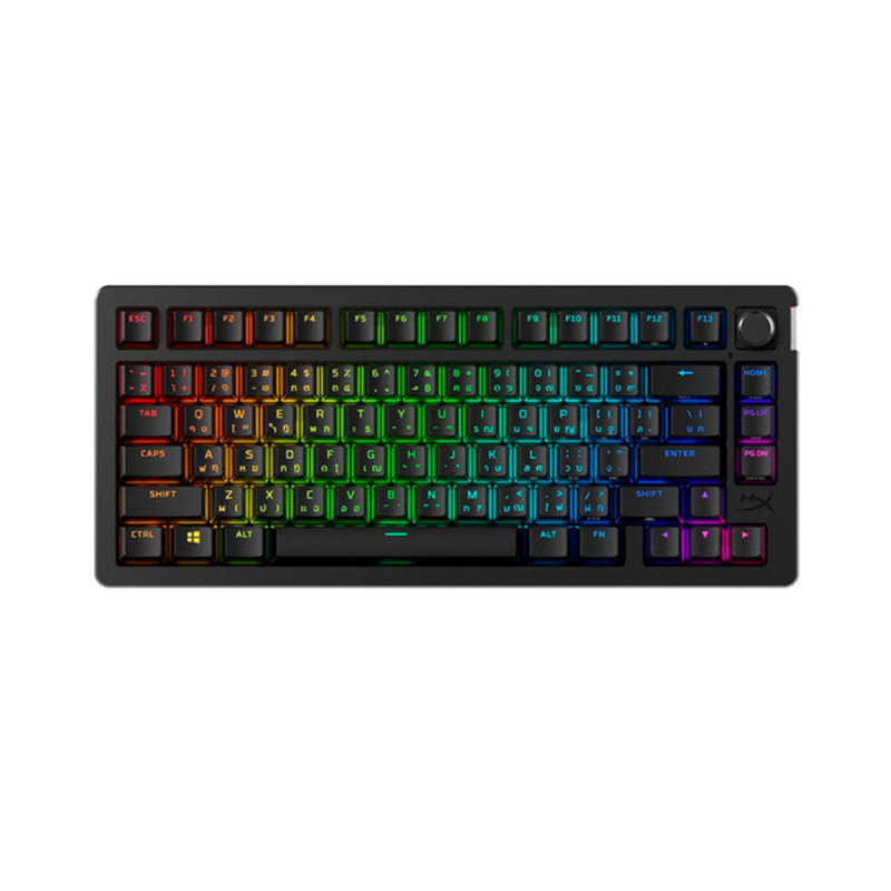 KEYBOARD (คีย์บอร์ด) HyperX ALLOY RISE 75 WIRELESS (TH) (91Y91AA#AKL) (2Y)