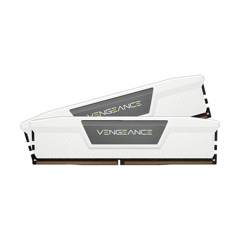 RAM (แรม) CORSAIR VENGEANCE 32GB (16x2) DDR5 5600MHz WHITE (CMK32GX5M2B5600C40W) (LT)
