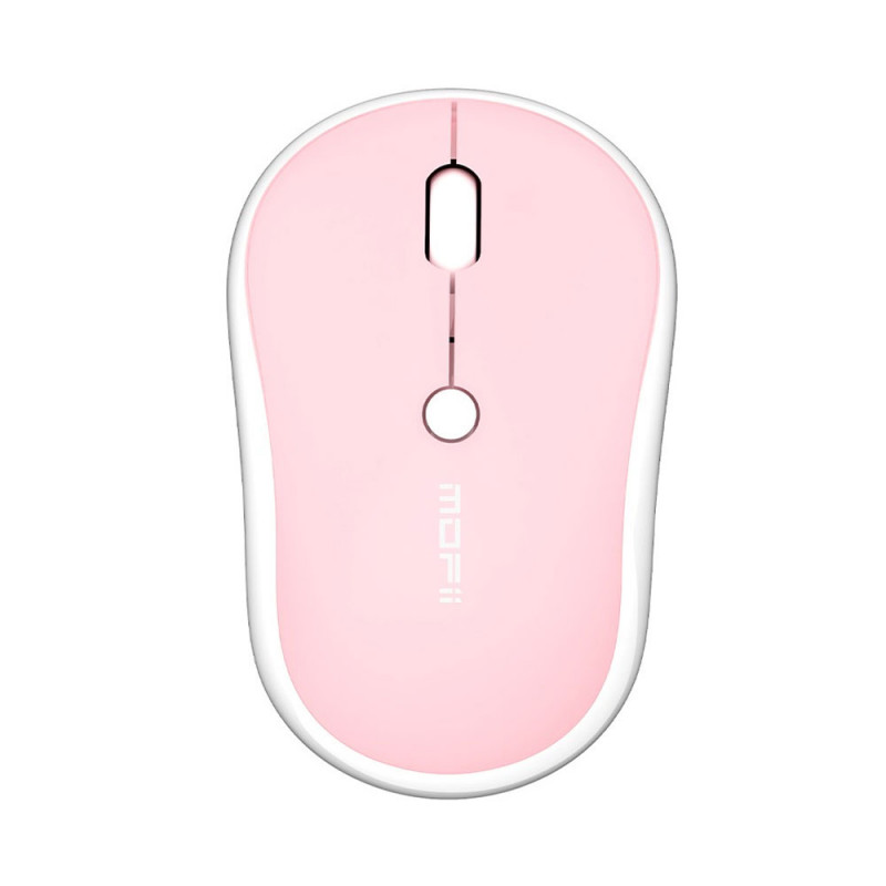 MOUSE (เมาส์) MOFII MOMO 2.4G WIRELESS MOUSE (PINK) (1Y)