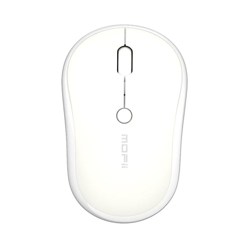 MOUSE (เมาส์) MOFII MOMO 2.4G WIRELESS MOUSE (WHITE) (1Y)