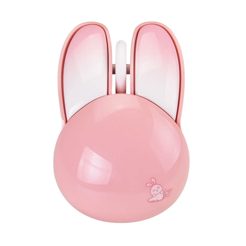 MOUSE (เมาส์) MOFII RABBIT 2.4G WIRELESS MOUSE (PINK) (1Y)