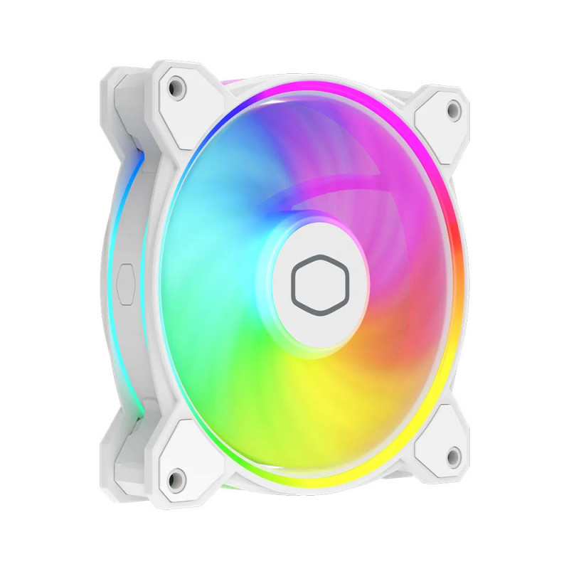 FAN (พัดลม) COOLER MASTER MASTERFAN MF120 HALO2 [VERSION2] WHITE (2Y)