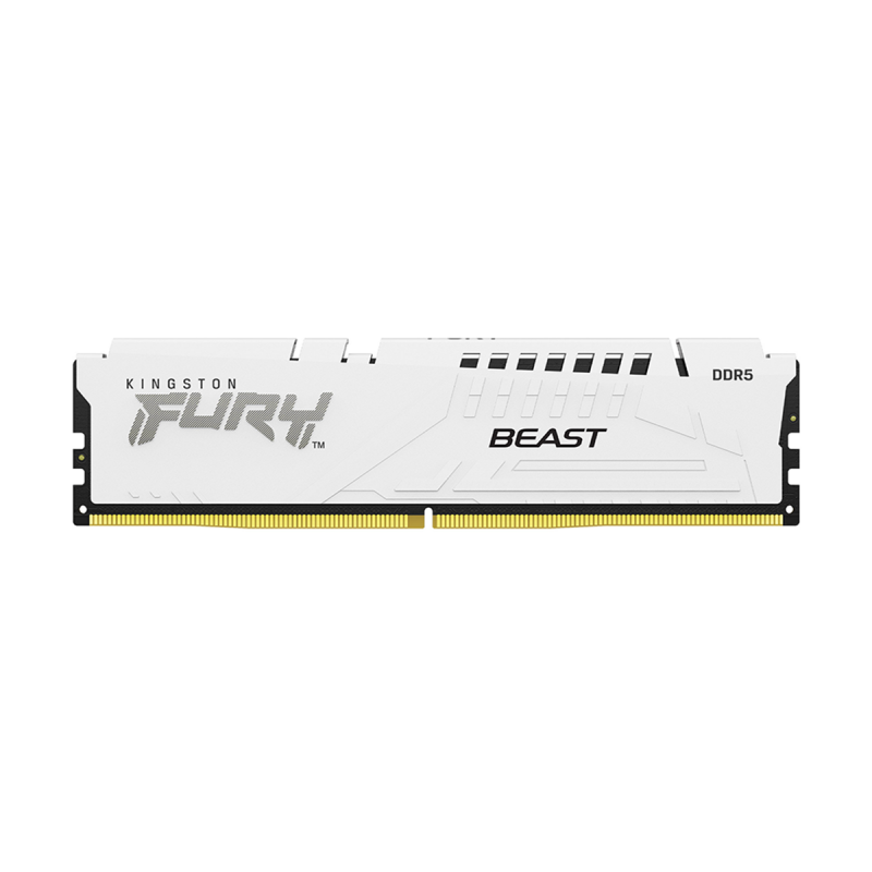 RAM (แรม) KINGSTON FURY BEAST 32GB (16x2) DDR5 5600MHz WHITE (KF556C40BWK2-32) (LT)