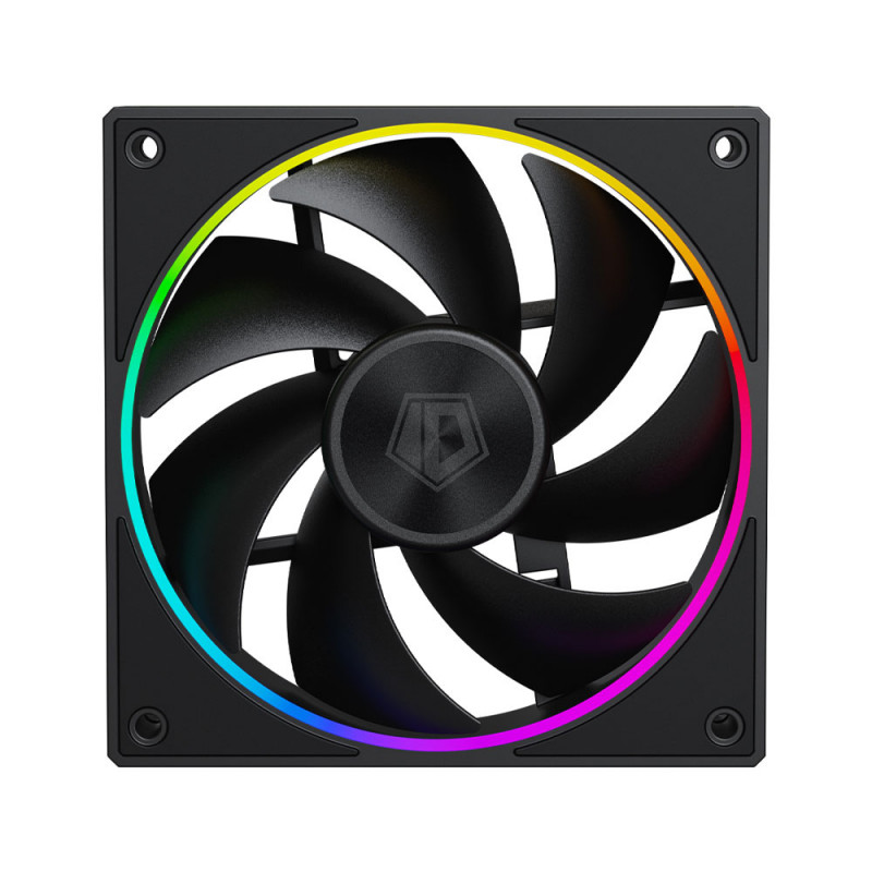 FAN (พัดลม) ID-COOLING AF-127- ARGB BLACK PACK1 (1Y)