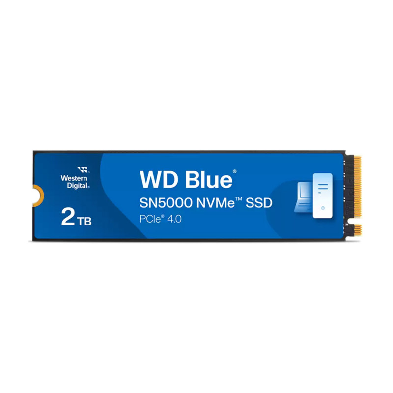 M.2 (เอสเอสดี) WD BLUE SN5000 2TB PCIe/NVMe GEN4x4 (WDS200T4B0E)