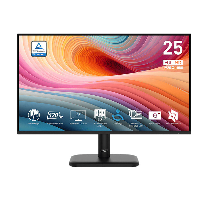 MONITOR (จอมอนิเตอร์) MSI PRO MP251L E2 - 24.5 IPS FHD 120Hz (3Y)