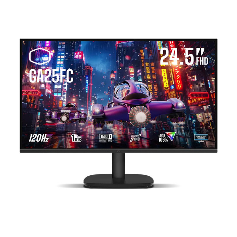 MONITOR (จอมอนิเตอร์) COOLER MASTER CMI-GA25FC - 25 IPS FHD 120Hz (3Y)