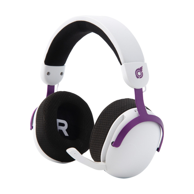 HEADSET (หูฟัง) LOGA PHOTON WIRELESS HEADSETS : MESH EDITION (WHITE) (2Y)