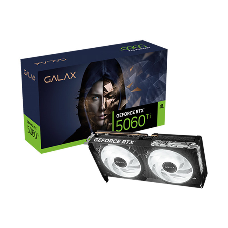 VGA(การ์ดจอ) GALAX GEFORCE RTX 5060 TI 1-CLICK OC 16GB GDDR7 128BIT (3Y)